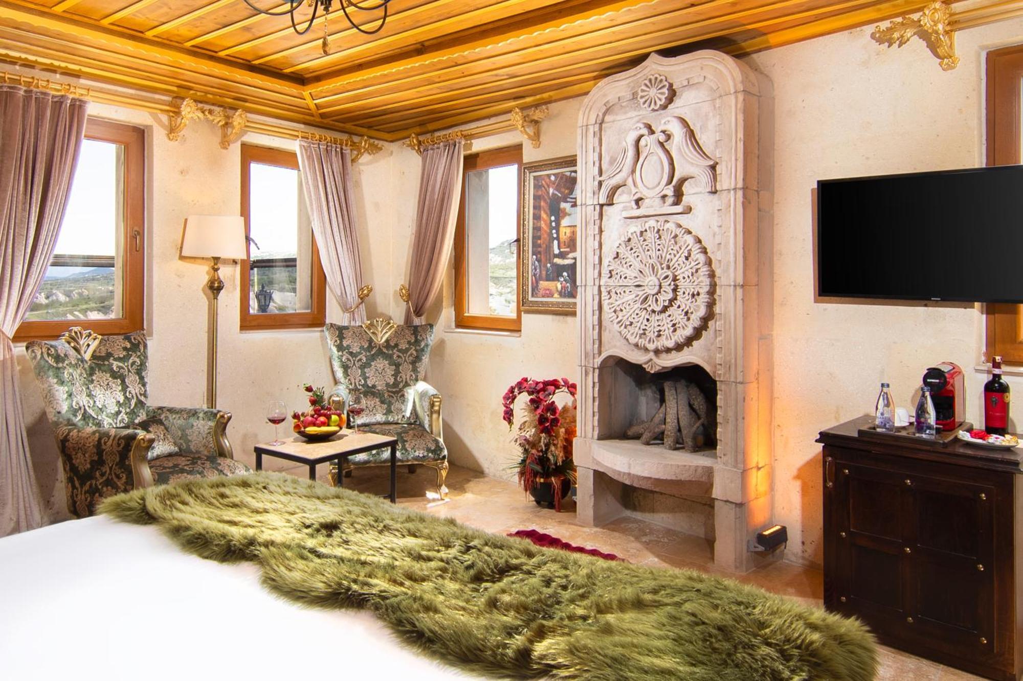 אוצ'יסר Cappadocia Pegasos Cave Suite Hotel מראה חיצוני תמונה