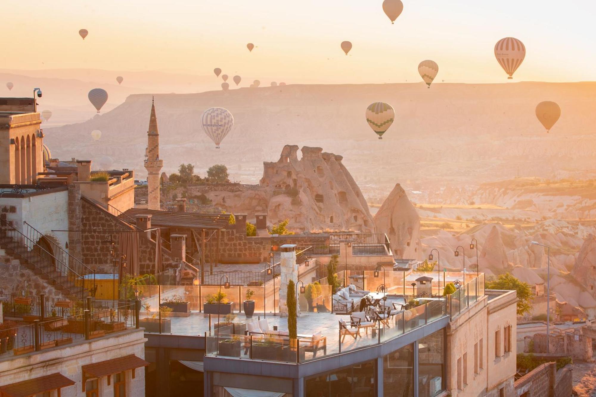 אוצ'יסר Cappadocia Pegasos Cave Suite Hotel מראה חיצוני תמונה