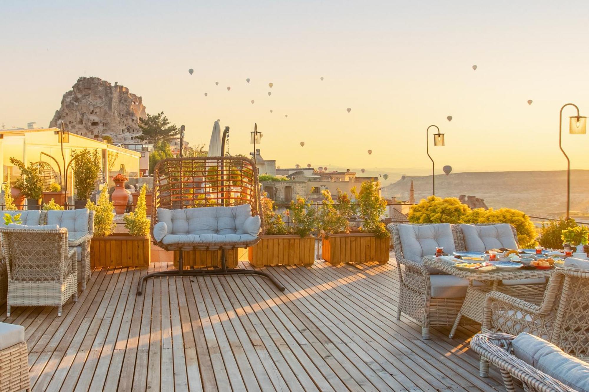 אוצ'יסר Cappadocia Pegasos Cave Suite Hotel מראה חיצוני תמונה